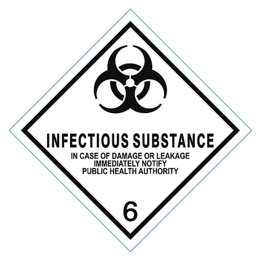 DOT Label, 4 In. H, Vinyl, PK250