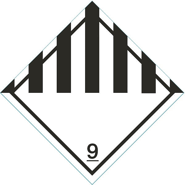 DOT Label, 4 In. W, 4 In. H, PK100