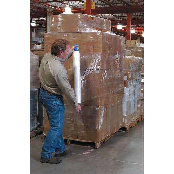 Stretch Wrap, 30" W x 1000 ft. L, 70 ga, Cast Style, Clear, Standard Duty