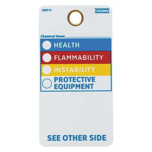 HMIG Label Multicolor, 5-3/4 x 3", Pk25