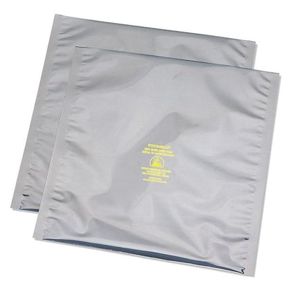 Open Poly Bags, 8" x 6", 3 mil, Silver, None, 100 PK