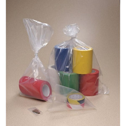 Open Poly Bags, 18" x 7", 2 mil, Clear, None, 1000 PK