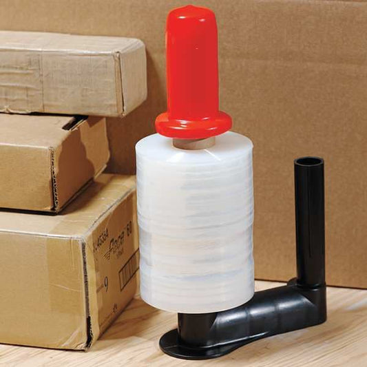 Stretch Wrap, 5" W x 1000 ft. L, 80 ga, Cast Style, Clear, Standard Duty