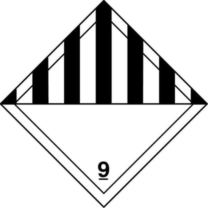 DOT Label, 4 In. W, 4 In. H, PK100