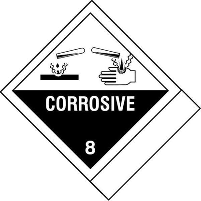DOT Label, 4 In. H, 4-3/4 In. W, PK100