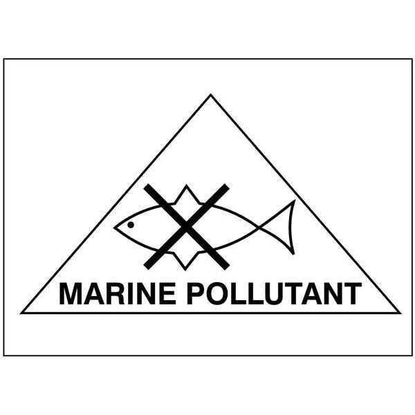 DOT Label, 4 In. H, 4 In. W, PK25