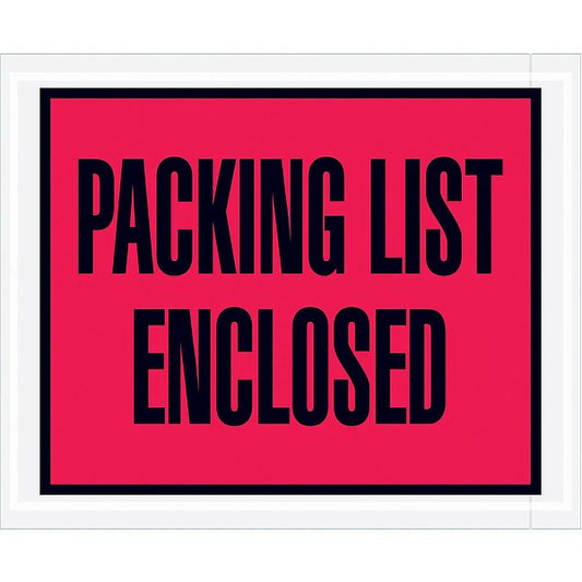 Packing List Envelopes, 5.5 x 4 1/2