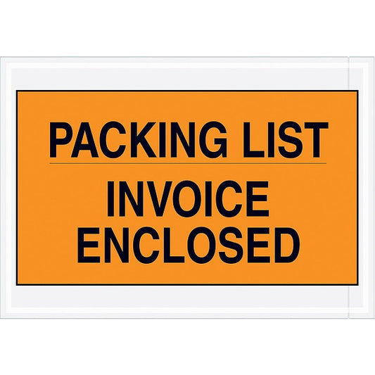 Packing List Envelopes, 10 x 7