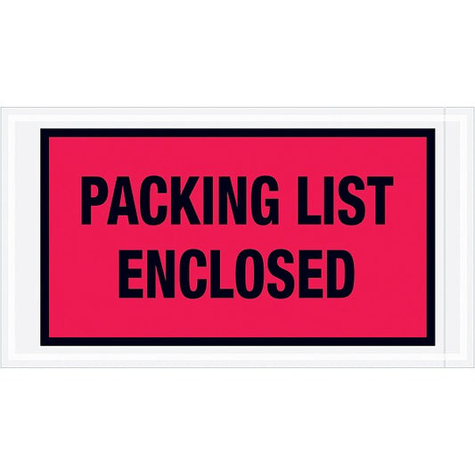 Packing List Envelopes, 10 x 5 1/2