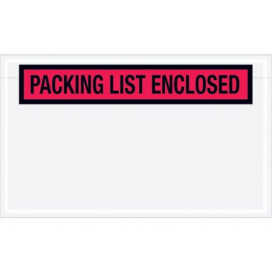Packing List Envelopes, 7.5 x 4 1/2