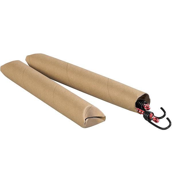 Crimped End Mailing Tube, 12inLxPK50