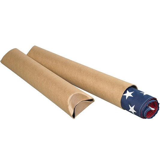 Crimped End Mailing Tube, 30inLxPK15