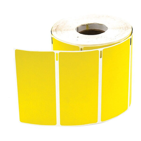 2-1/4" x 5" White Shipping Labels, Olefin Polymers, Pk1000