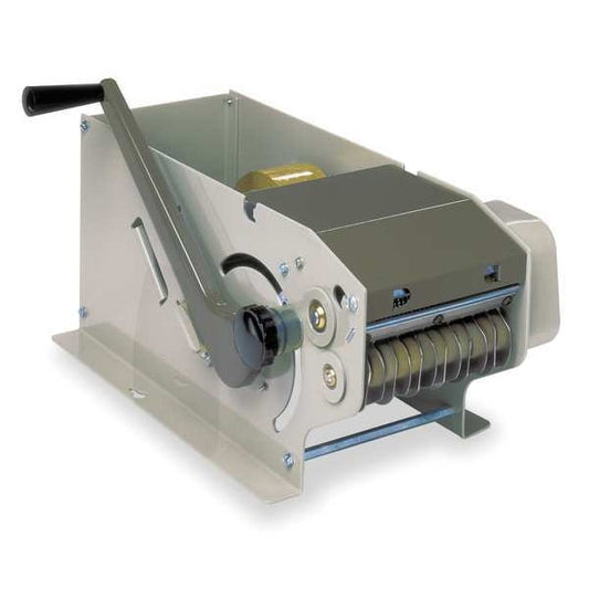 Tape Dispensing Machine, 3 in Max. Tape Width. 9 in Tape Core Dia, Metal, Gray