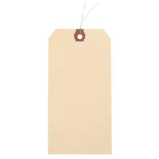 1-5/8" x 3-1/4" Manila Paper Wire Tag, Pk1000