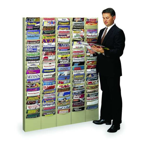 Magazine Display, 23 Compartments