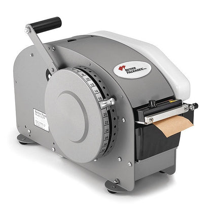 Tape Dispensing Machine, 3 in Max. Tape Width. 7 1/2 in Tape Core Dia, Steel, Gray