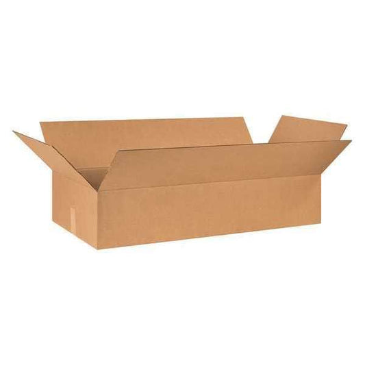 Corrugated Boxes, 40" x 18" x 8", Kraft, 10/Bundle