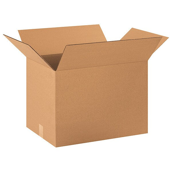 Shipping Carton, Kraft, 20 In. L, 14 In. W