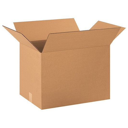 Shipping Carton, Kraft, 20 In. L, 14 In. W
