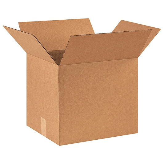 Corrugated Boxes, 16" x 14" x 14", Kraft, 25/Bundle