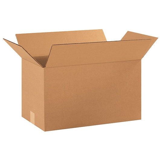 Corrugated Boxes, 18" x 10" x 10", Kraft, 25/Bundle