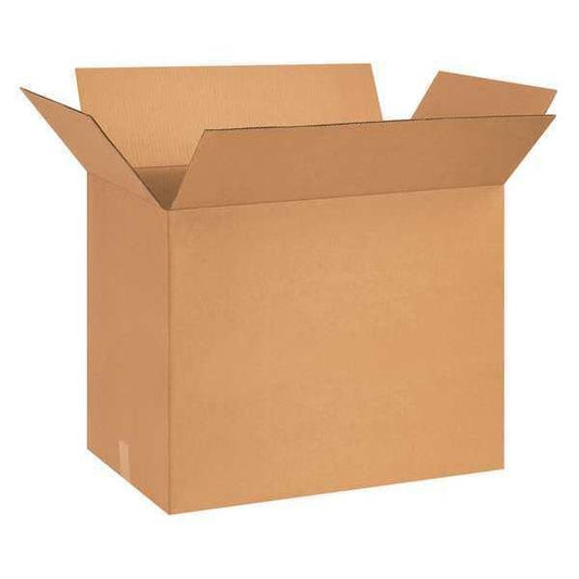Corrugated Boxes, 29" x 17" x 20", Kraft, 10/Bundle