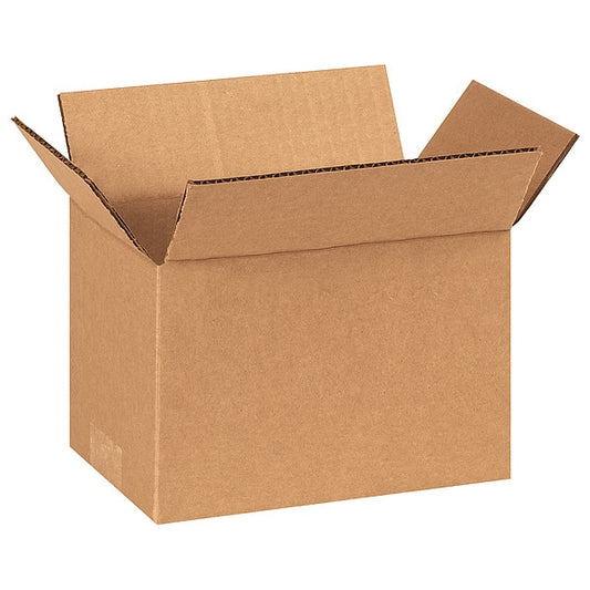 Corrugated Boxes, 8" x 5" x 5", Kraft, 25/Bundle