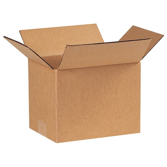 Corrugated Boxes, 8" x 6" x 6", Kraft, 25/Bundle
