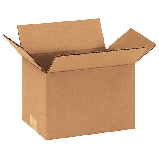 Corrugated Boxes, 9" x 6" x 6", Kraft, 25/Bundle