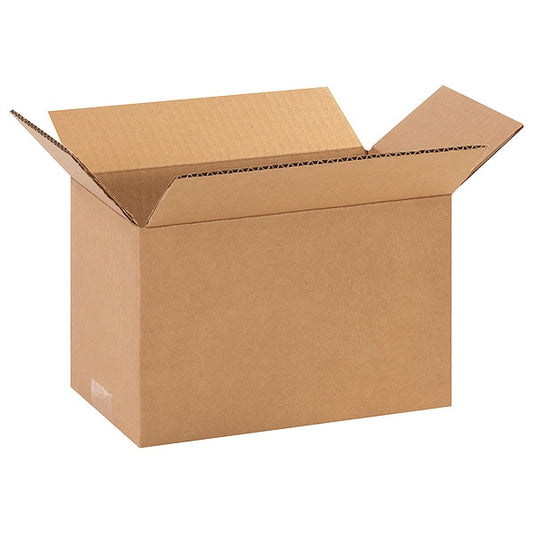 Long Corrugated Boxes, 10" x 6" x 6", Kraft, 25/Bundle