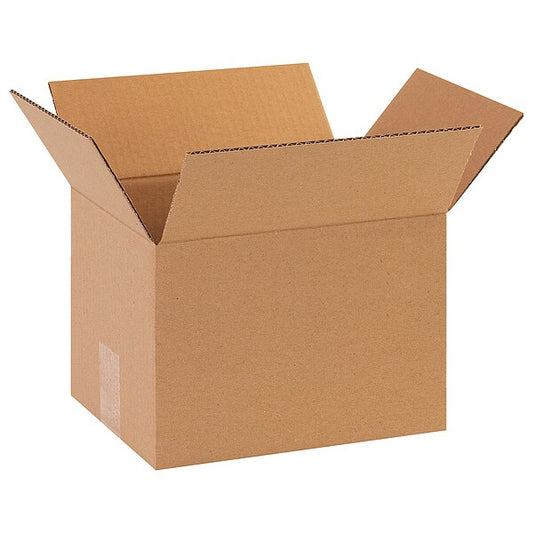 Corrugated Boxes, 10" x 8" x 7", Kraft, 25/Bundle