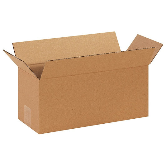 Long Corrugated Boxes, 14" x 6" x 6", Kraft, 25/Bundle