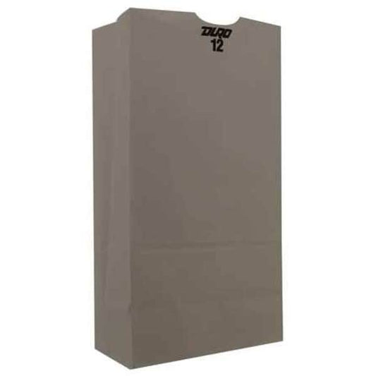Grocery Bag Flat Bottom 12# White, Pk500
