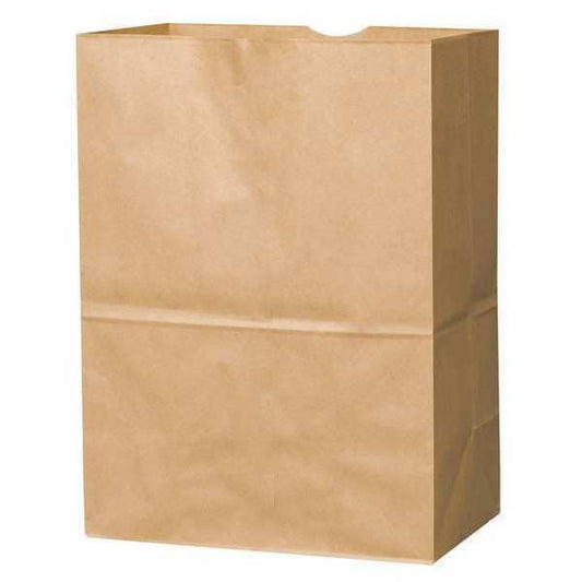 Shopping Bag Flat Bottom 1/8 BBL, Brown Pk500