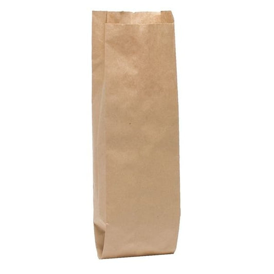 Quart Liquor Brown Merchandise Bag Pinched Bottom, Pk500