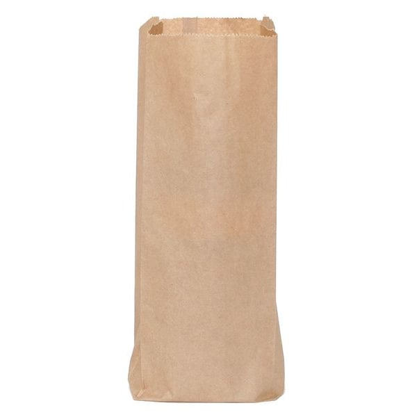 Merchandise Bag Pinched Bottom Litre Plus Brown, Pk500