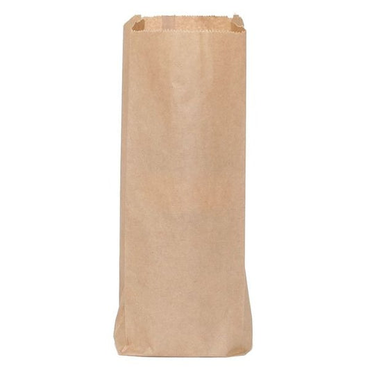 Merchandise Bag Pinched Bottom Litre Plus Brown, Pk500