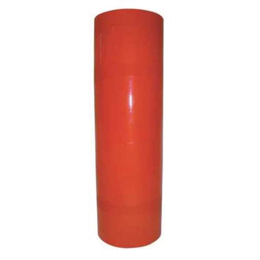 Stretch Wrap, 18" W x 1500 ft. L, 80 ga, Cast Style, Orange, Standard Duty