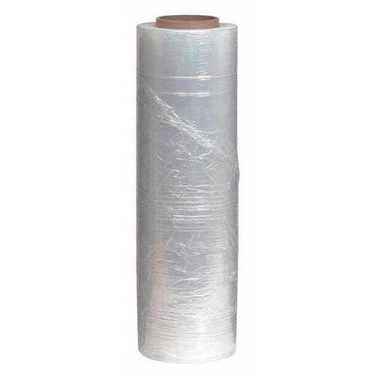 Stretch Wrap, 12" W x 1500 ft. L, 90 ga, Cast Style, Clear, Standard Duty