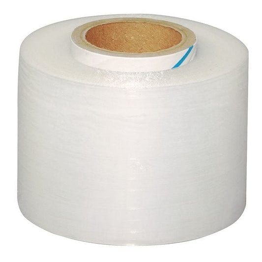 Stretch Wrap, 3" W x 1000 ft. L, 90 ga, Clear, Standard Duty