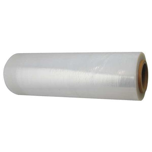 Stretch Wrap, 18" W x 1500 ft. L, 90 ga, Cast Style, Clear, Standard Duty