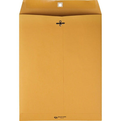 Gummed Clasp Envelope, 28Lb, 10x13in, 100PK